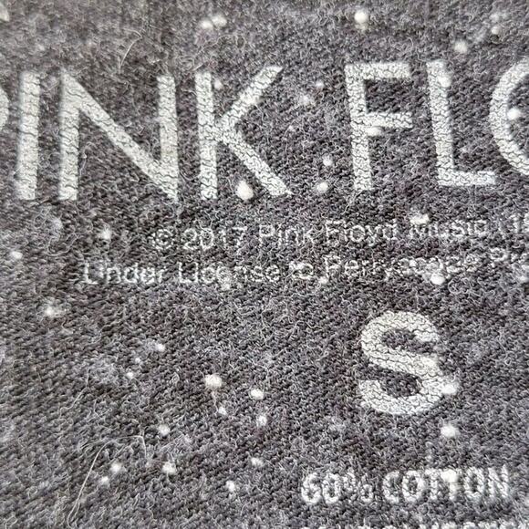 Pink Floyd Dark Side of the Moon Graphic T Shirt Unisex Size S Dark Heather Gray - Picture 10 of 11